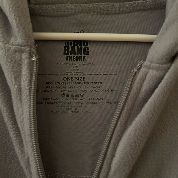 Great Condition Big Bang Theory Cat/Kitty Kigurumi Pajamas/Onesie (One Size) - Picture 4 of 10